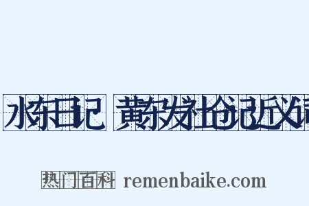 水东日记·黄东发社仓记近义词是什么意思的图片